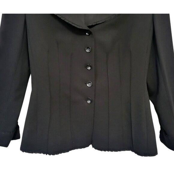 Escada Wool Tailored Blazer Elegant Jacket - Picture 5 of 14